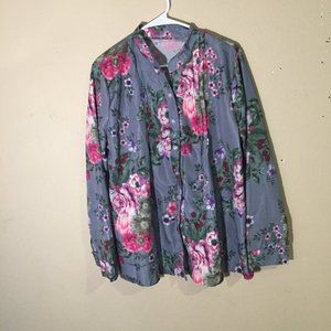 Purple & Pink Buttoned Shirt